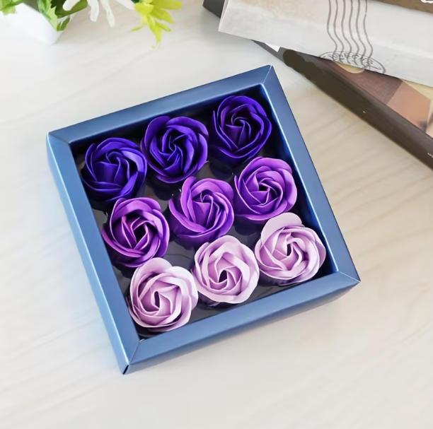 Luxurious 9-Piece Soap Rose Bouquet