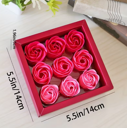 Luxurious 9-Piece Soap Rose Bouquet