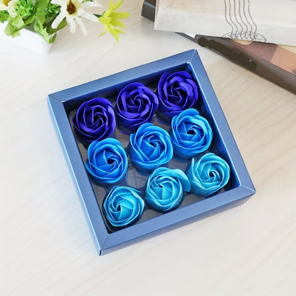 Luxurious 9-Piece Soap Rose Bouquet