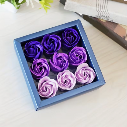 Luxurious 9-Piece Soap Rose Bouquet