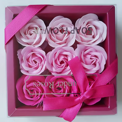 Luxurious 9-Piece Soap Rose Bouquet