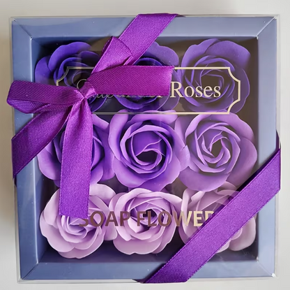 Luxurious 9-Piece Soap Rose Bouquet